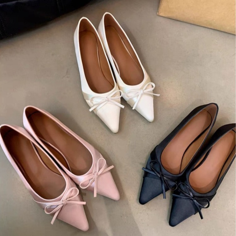 Women'S Fashion Shoes - Yazlık Yeni Stil Şifon Moda Tatlı