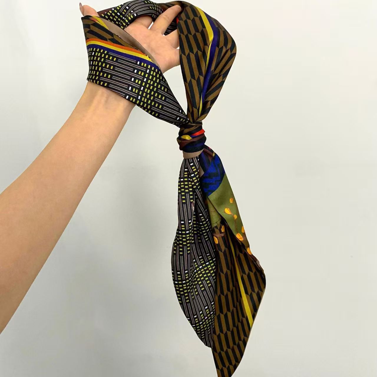 Lüks Baskılı Uzun Saç Kurdeles - Women Fashion Necktie incelemesi ve fiyatı