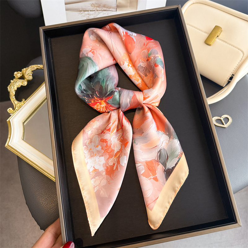 2026 Yeni Çiçek Desenli İpek K - Women Fashion Necktie incelemesi ve fiyatı