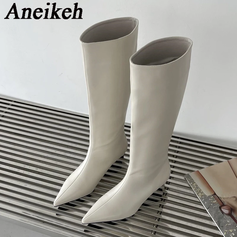 Aneikeh 2026 Moda Seksi Sivri  - Women'S Fashion Knee High Boots incelemesi ve fiyatı