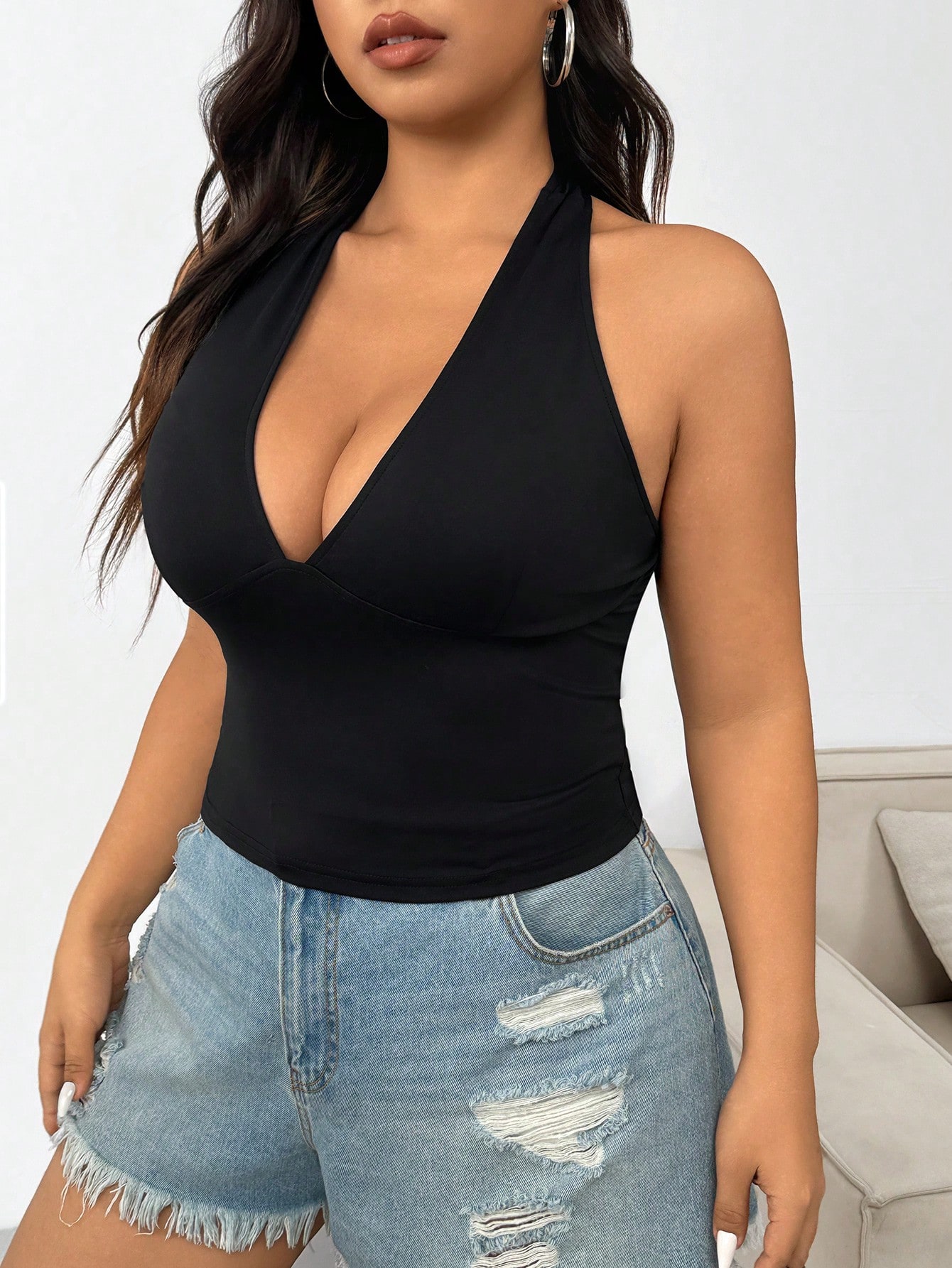 Yeni Moda Düz Renk Büyük Beden - Women'S Fashion Vest Tops incelemesi ve fiyatı