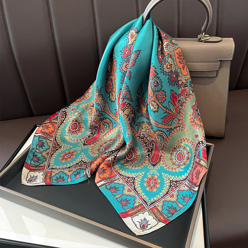 100% gerçek ipek kare eşarp ka - Women Fashion Necktie incelemesi ve fiyatı