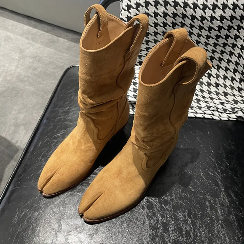 Moda Vintage Botlar Parmak Ara - Women'S Fashion Korea incelemesi ve fiyatı