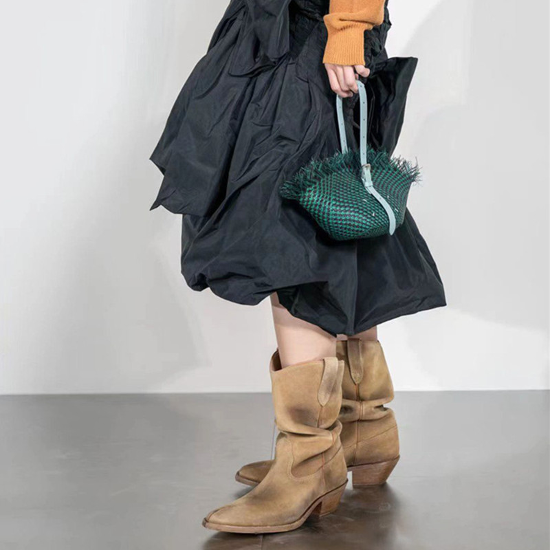 Moda Vintage Botlar Parmak Ara - Women'S Fashion Korea incelemesi ve fiyatı