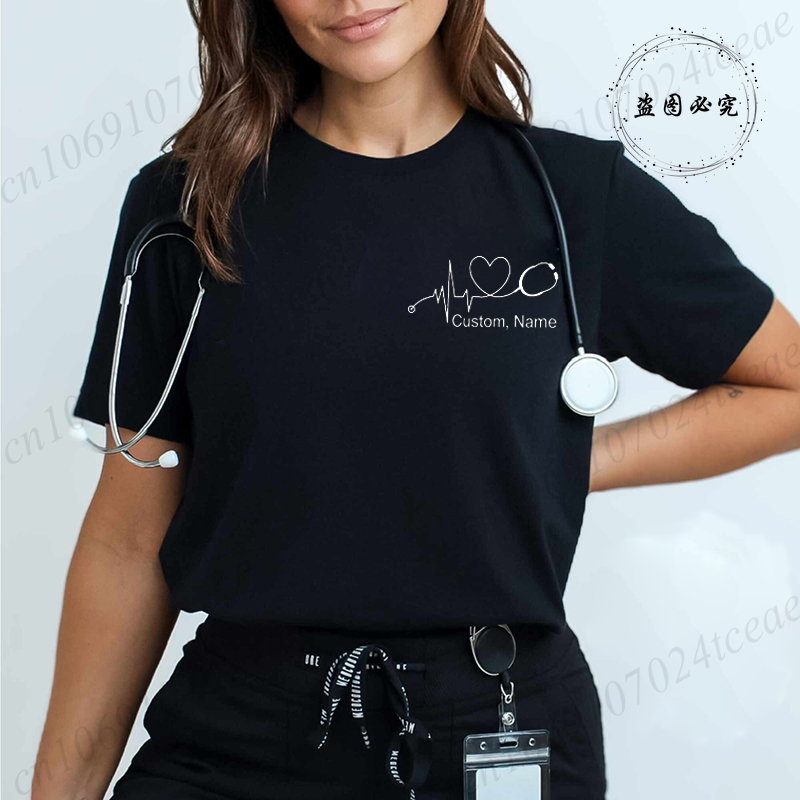 Özel Ad Hemşire Gömlek Stetosk - Women Fashion Names incelemesi ve fiyatı