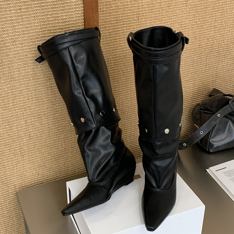 Eilyken Yeni Moda Sivri Burunl - Women'S Fashion Knee High Boots incelemesi ve fiyatı