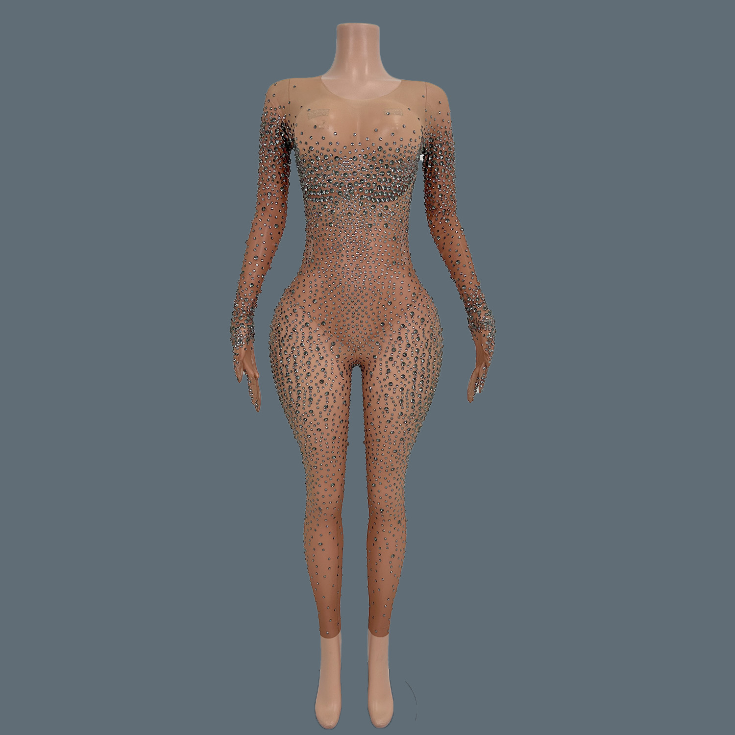 Seksi Sahne Kostüm Tam Rhinest - Women Fashion Photoshoot incelemesi ve fiyatı