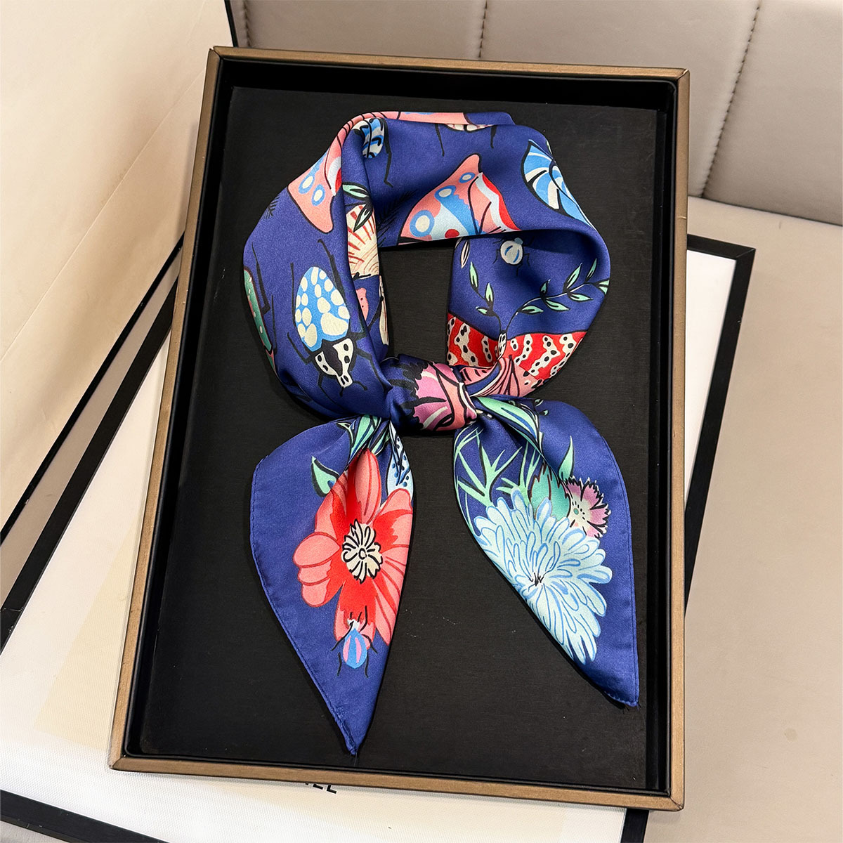 2026 yeni kelebek baskı ipek k - Women Fashion Necktie incelemesi ve fiyatı