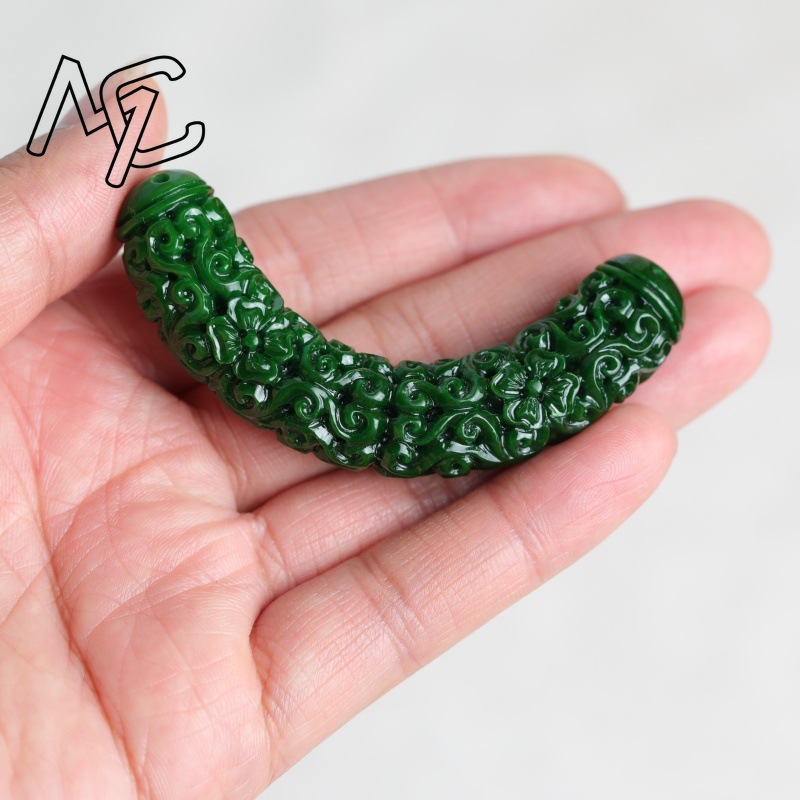 1 adet Doğal A Yeşil Yeşim Ejd - Women'S Fashion Jewellery incelemesi ve fiyatı