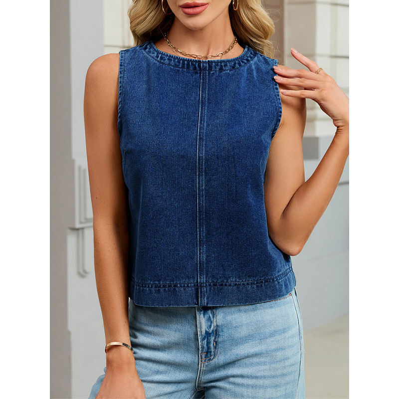 Benuynffy Rahat Yuvarlak Boyun - Women'S Fashion Vest Tops incelemesi ve fiyatı