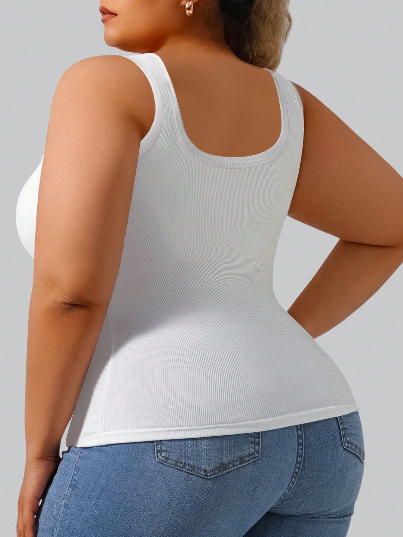 Büyük Beden Kadın Düz Renk Fit - Lace Trim Cami incelemesi ve fiyatı