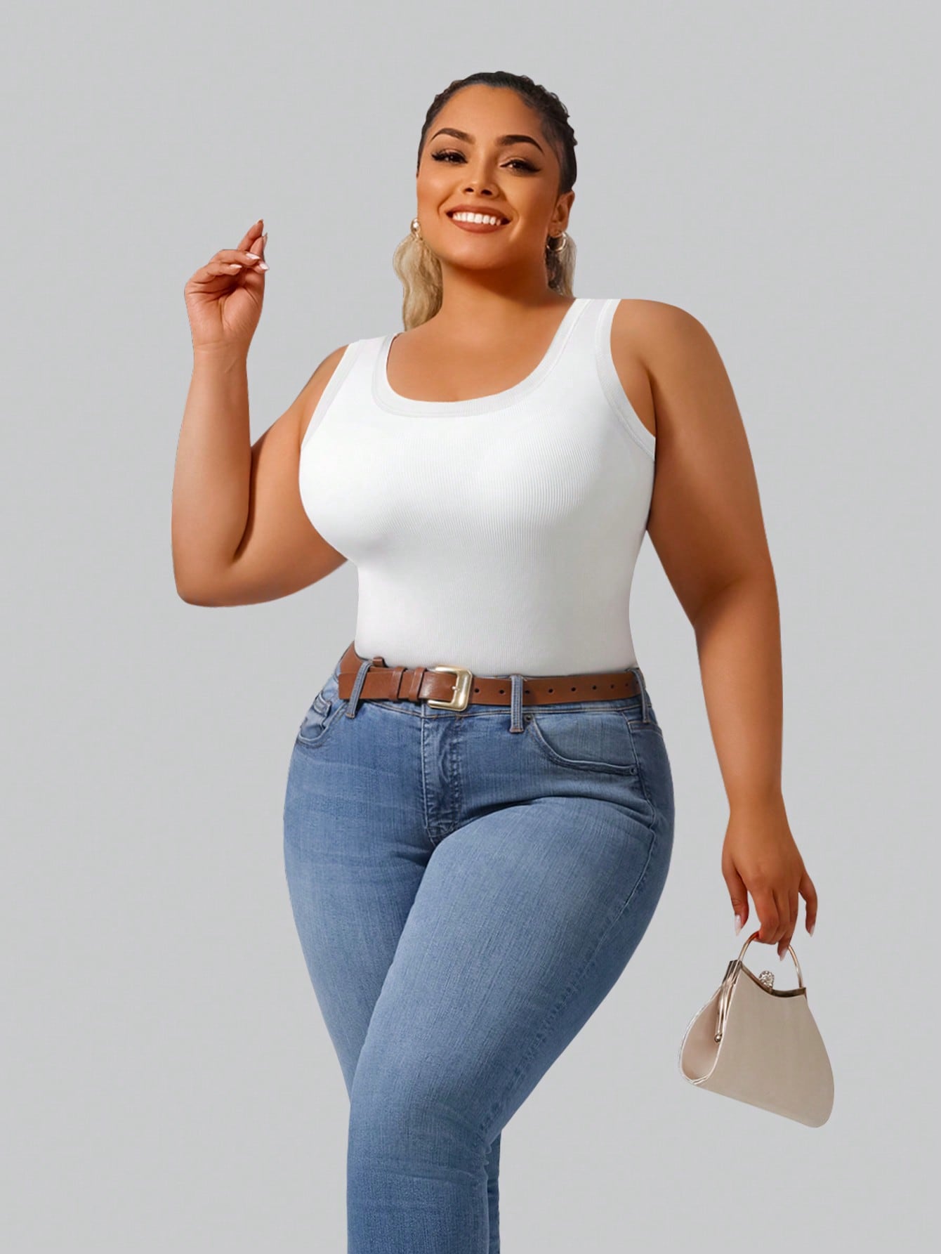 Büyük Beden Kadın Düz Renk Fit - Lace Trim Cami incelemesi ve fiyatı