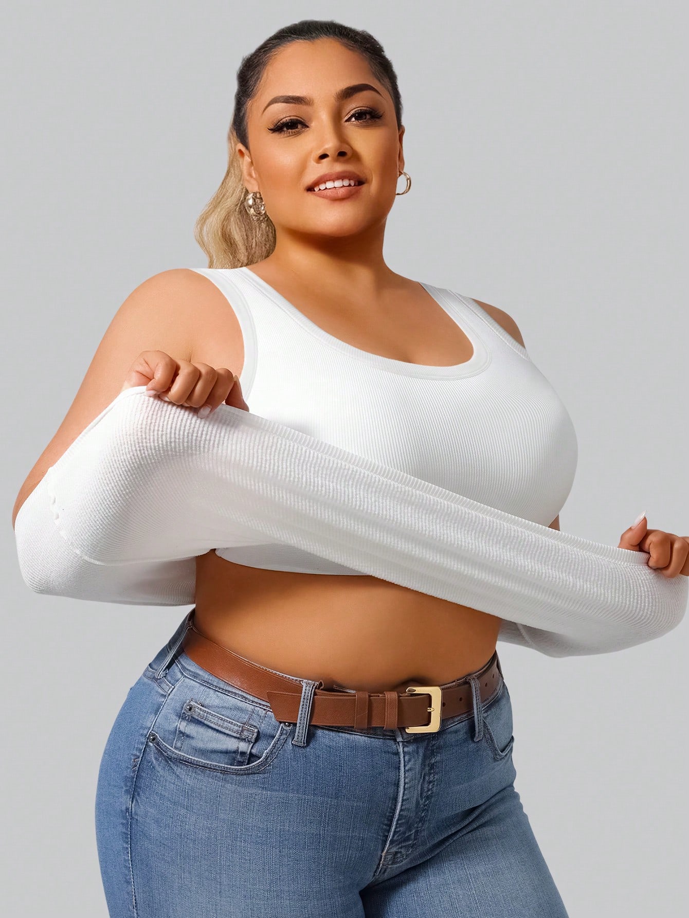 Büyük Beden Kadın Düz Renk Fit - Lace Trim Cami incelemesi ve fiyatı