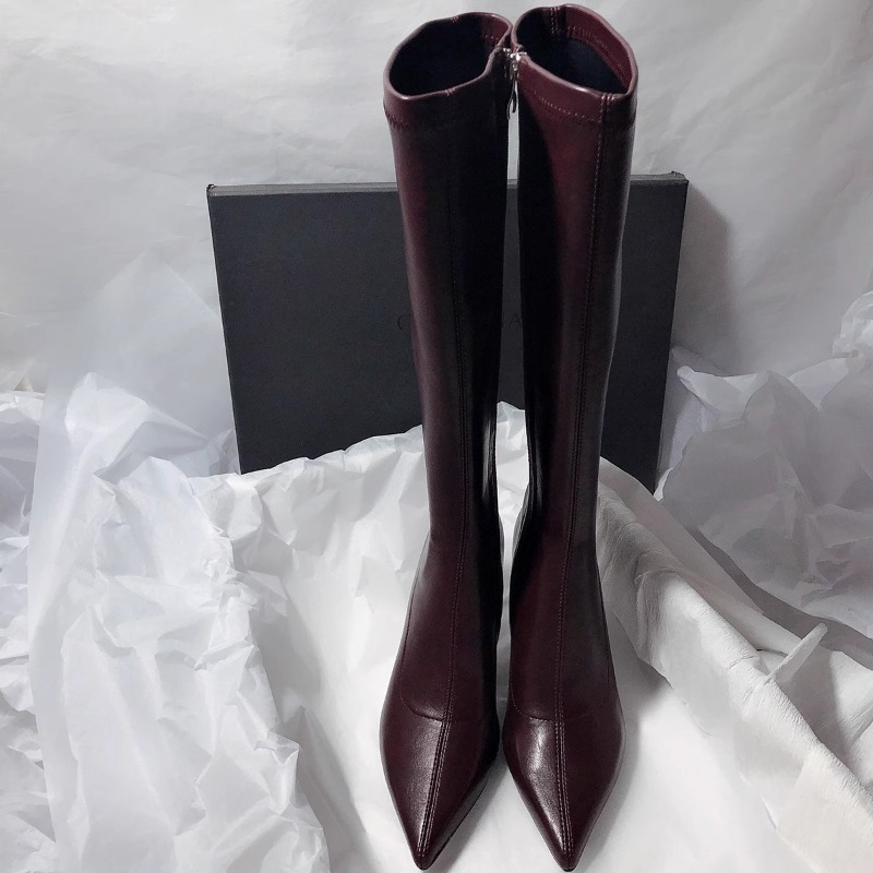 Sonbahar Yeni Stiletto Moda Bo - Women'S Fashion Knee High Boots incelemesi ve fiyatı