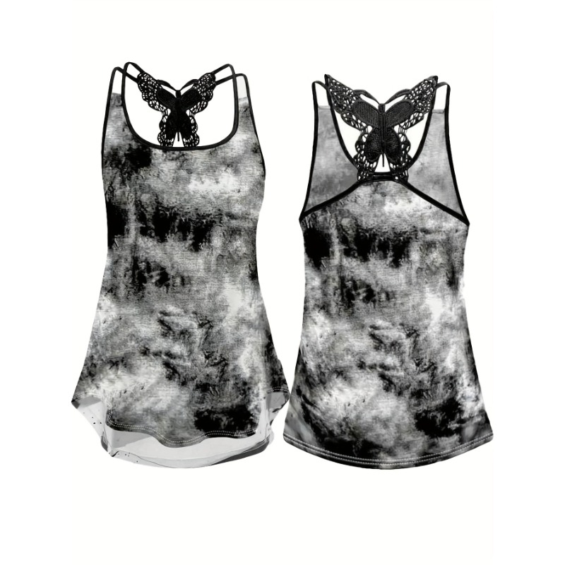 Artı Boyutu 1XL-5XL Baskı Tank - Women'S Fashion Vest Tops incelemesi ve fiyatı