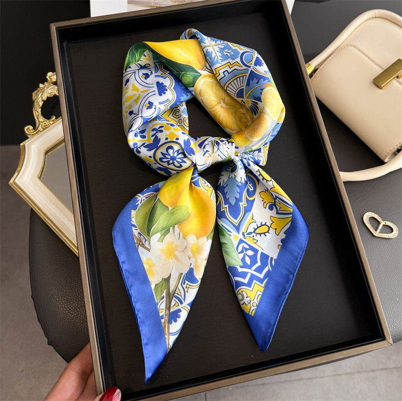 2026 Yeni Meyve Desenli İpek K - Women Fashion Necktie incelemesi ve fiyatı