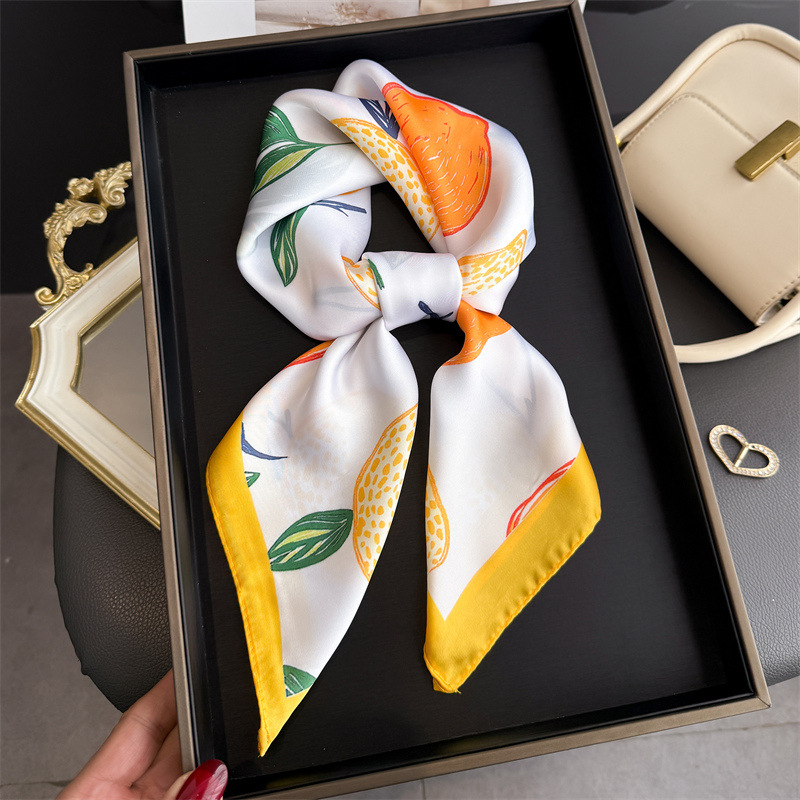 2026 Yeni Meyve Desenli İpek K - Women Fashion Necktie incelemesi ve fiyatı