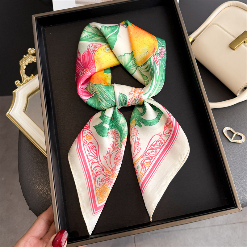 2026 Yeni Meyve Desenli İpek K - Women Fashion Necktie incelemesi ve fiyatı