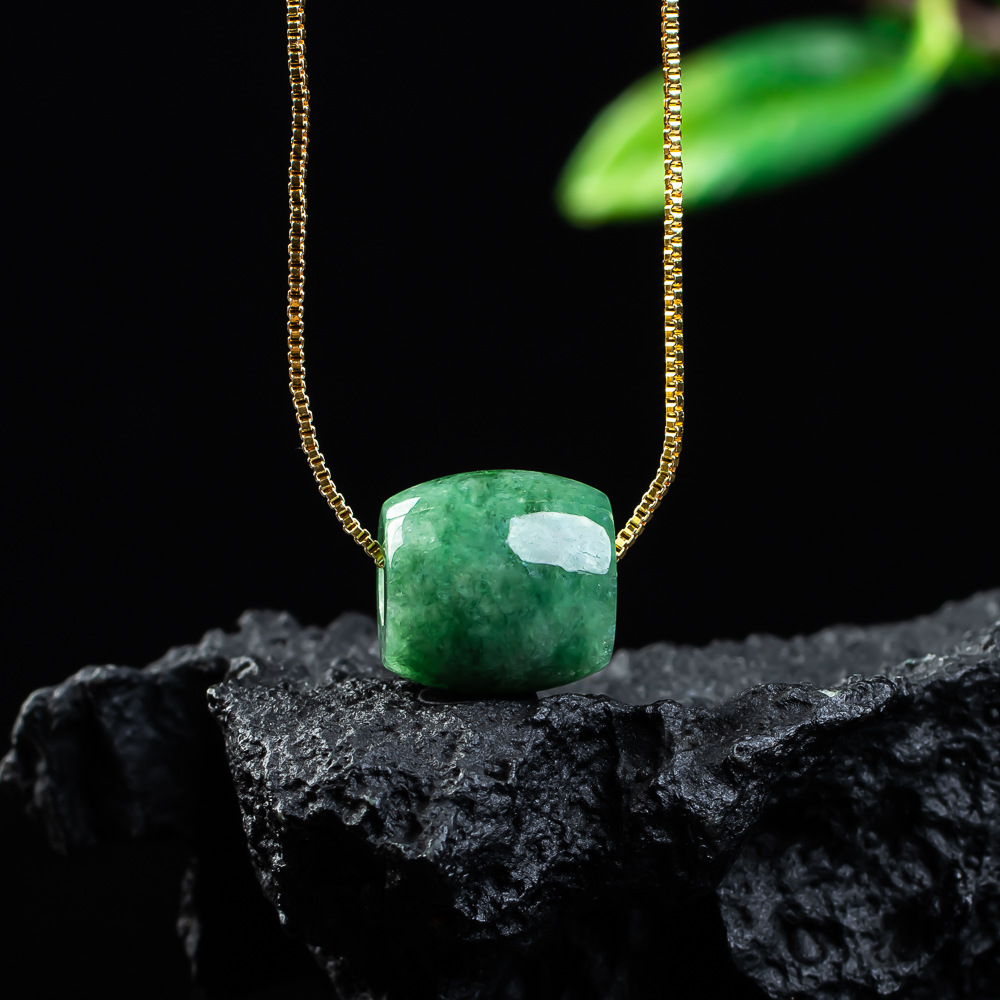 Doğal Gerçek Yeşim Boncuk Koly - Women'S Fashion Jewellery incelemesi ve fiyatı