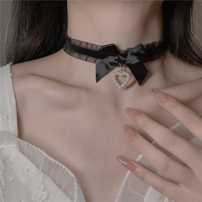 Lolita İnci Tatlı Dantel Kolye - Women Fashion Photoshoot incelemesi ve fiyatı