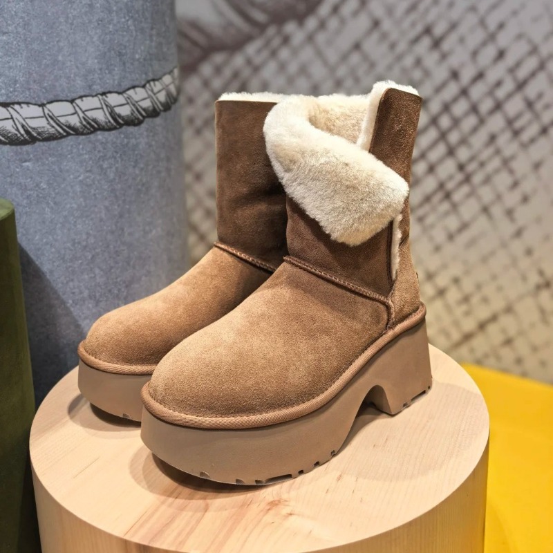 Kadın Kar Botları Moda Süet Gü - Women'S Fashion Korea incelemesi ve fiyatı