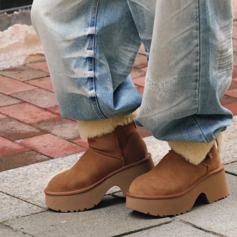 Kadın Kar Botları Moda Süet Gü - Women'S Fashion Korea incelemesi ve fiyatı
