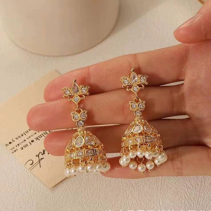 Hint Abartılı Kuş Kafesi Küpel - Women'S Fashion Korea incelemesi ve fiyatı